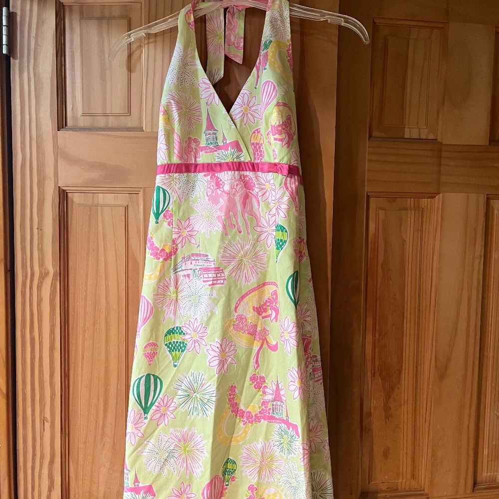 Lilly Pulitzer halter dress